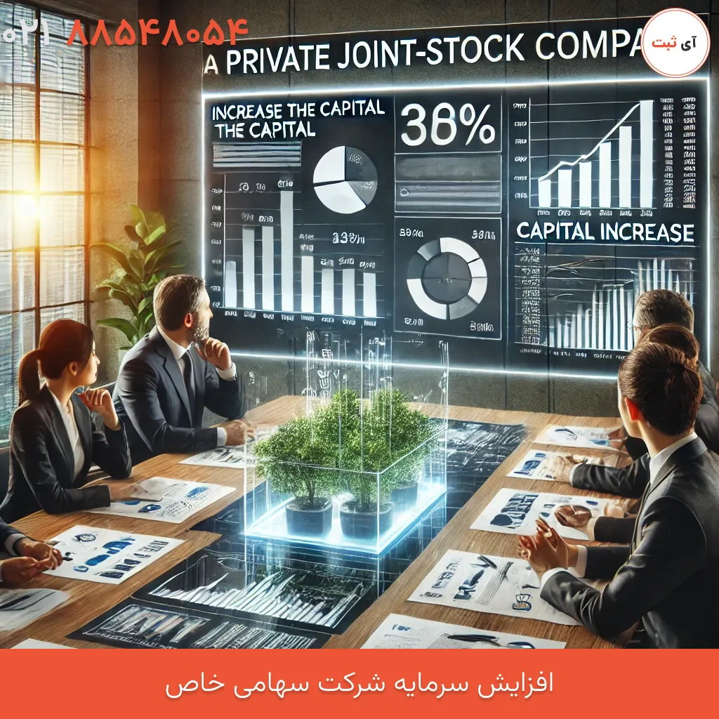 افزایش سرمایه شرکت سهامی خاص